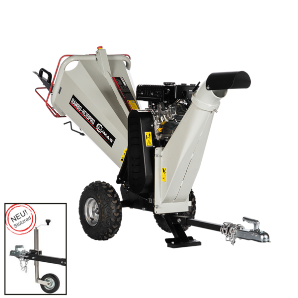 Benzin Trommelhaecksler Rambo Hc10Pro