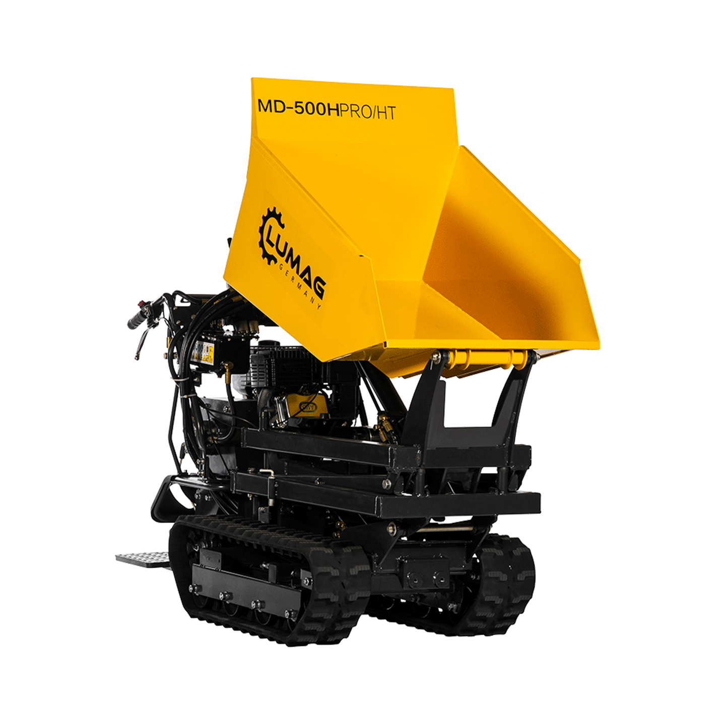 Benzin-Raupendumper MD500HPROHT (High-Tip-Funktion)
