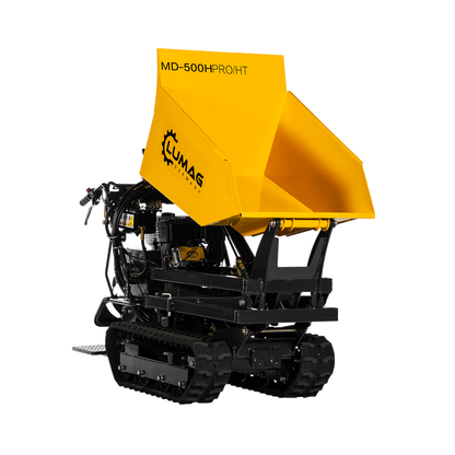 Benzin-Raupendumper MD500HPROHT (High-Tip-Funktion)