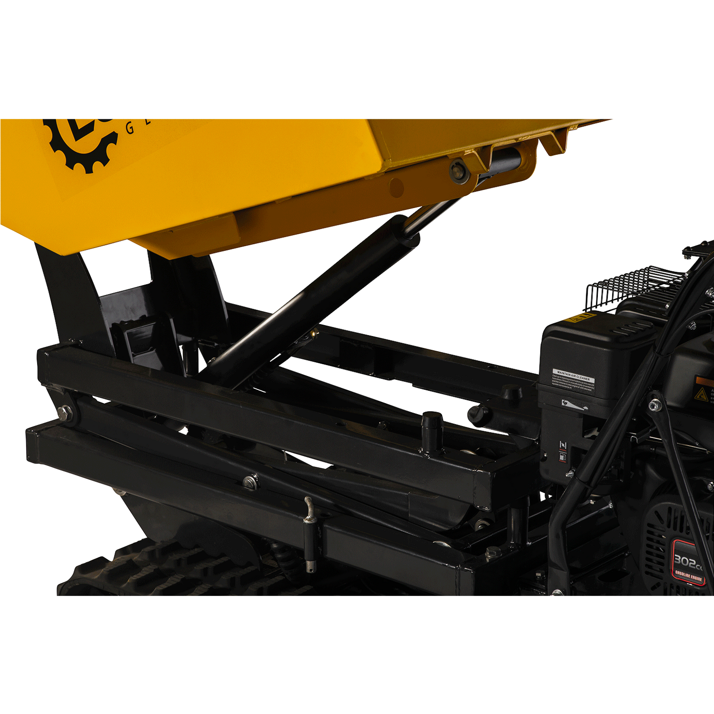 Benzin-Raupendumper MD500HPROHT (High-Tip-Funktion)