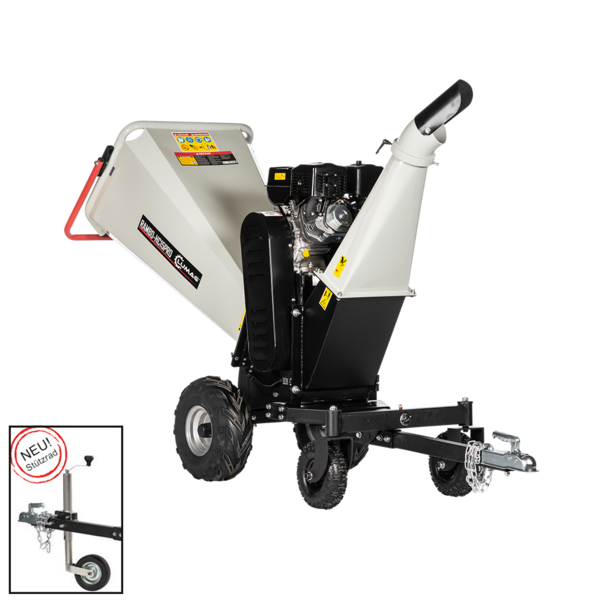 Benzin Trommelhaecksler Rambo Hc15Pro Pendelachse