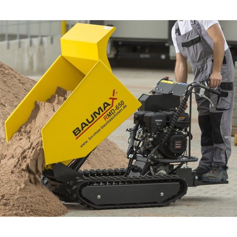 Minidumper BAUMAX RMD650 Inkl Mitfahrplattform