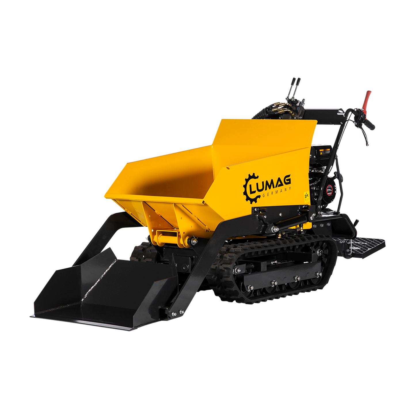 Benzin-Raupendumper MD500HPROS (mit Schaufel)