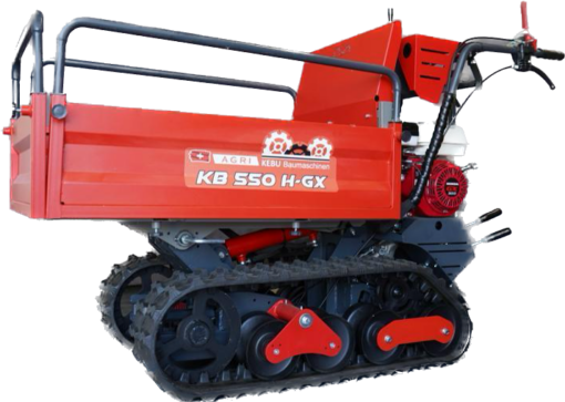 Mini-Raupendumper mit Kipphydraulik KB550H-GX AGRI